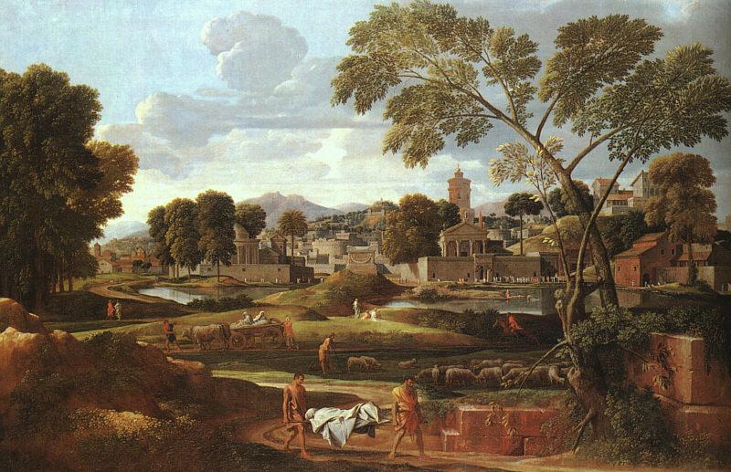 Nicolas Poussin The Funeral of Phocion Germany oil painting art